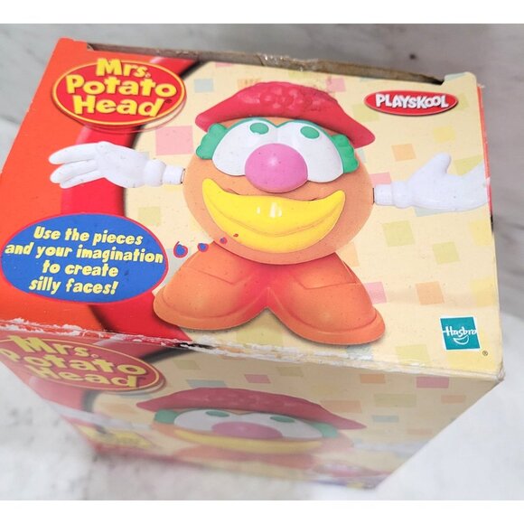Vintage Mrs. Potato Head Toy by Playskool 2006 Complete 6 Pieces - Picture 2 of 4